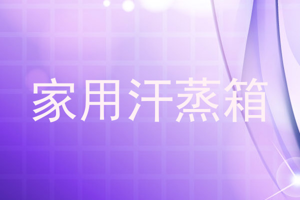 家用汗蒸箱