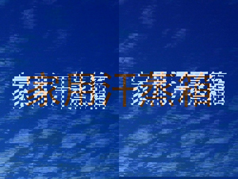 家用汗蒸箱