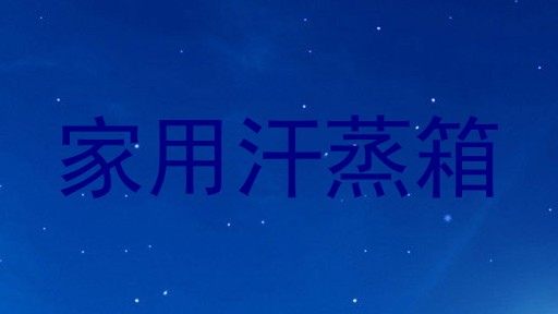 家用汗蒸箱