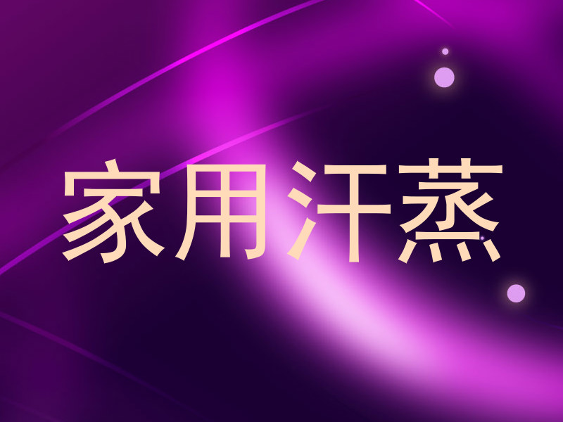家用汗蒸