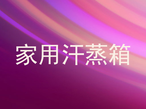 家用汗蒸箱
