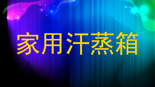 家用汗蒸箱