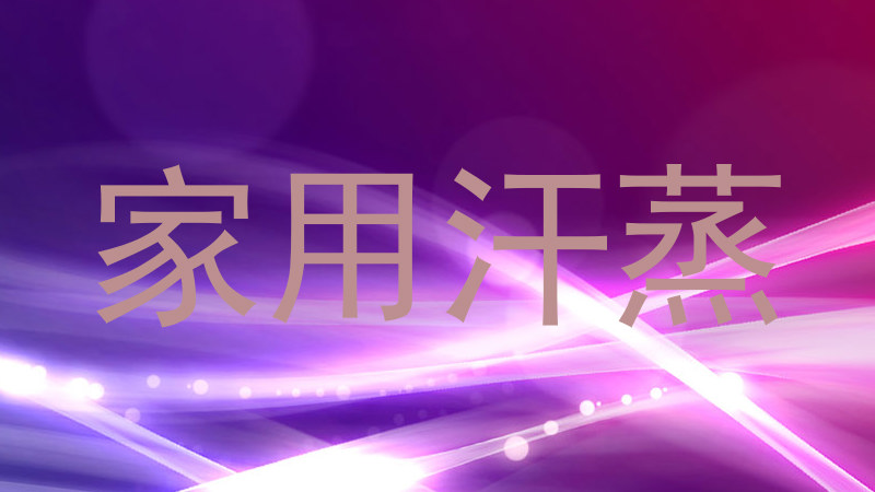 家用汗蒸