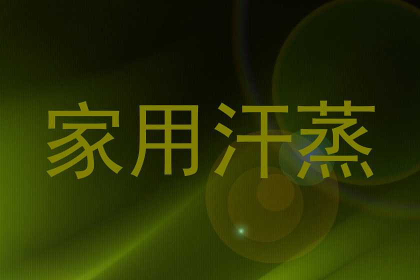 家用汗蒸