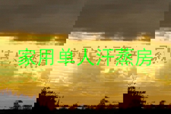 家用单人汗蒸房