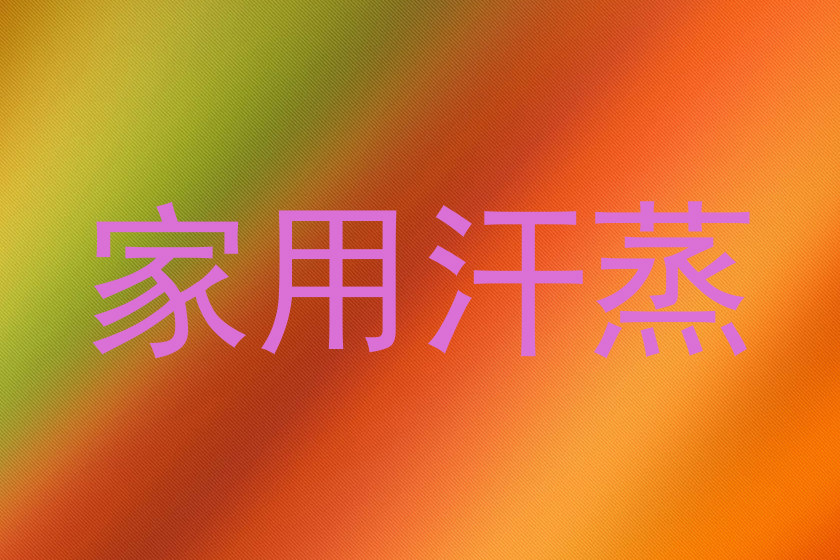 家用汗蒸