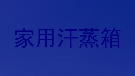 家用汗蒸箱
