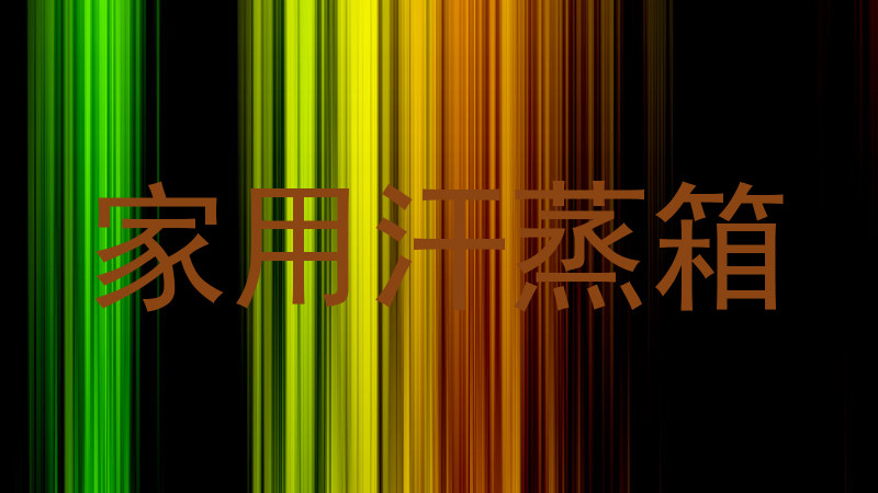 家用汗蒸箱