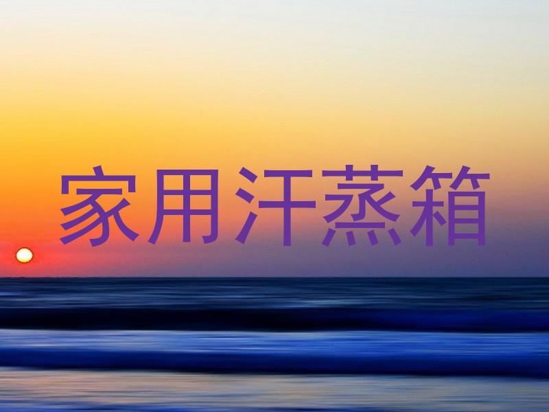 家用汗蒸箱