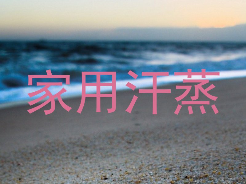 家用汗蒸