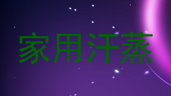 家用汗蒸