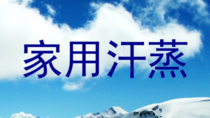 家用汗蒸