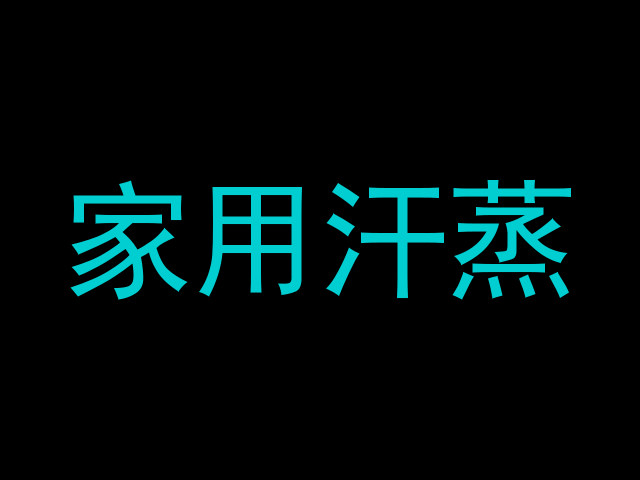 家用汗蒸