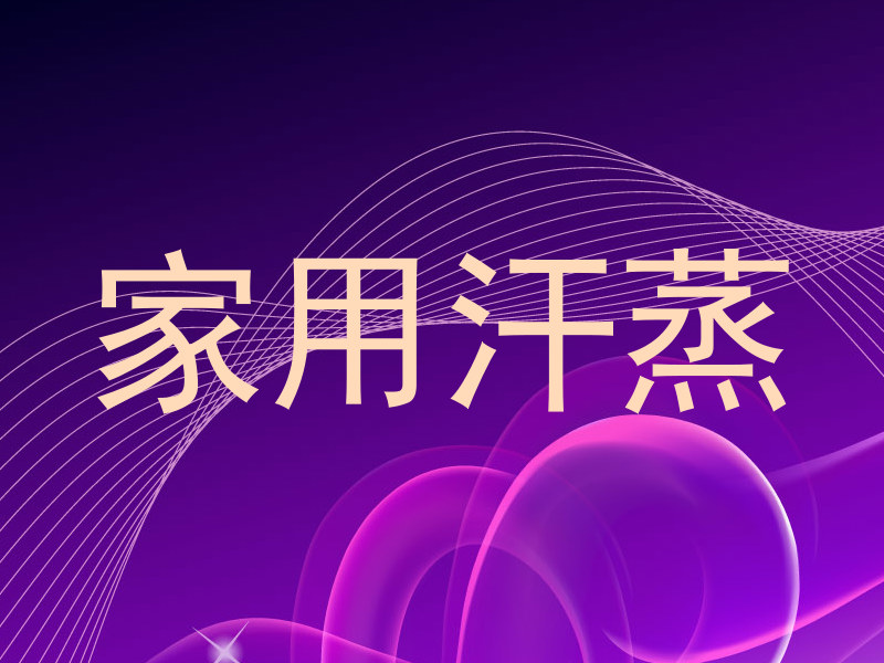 家用汗蒸