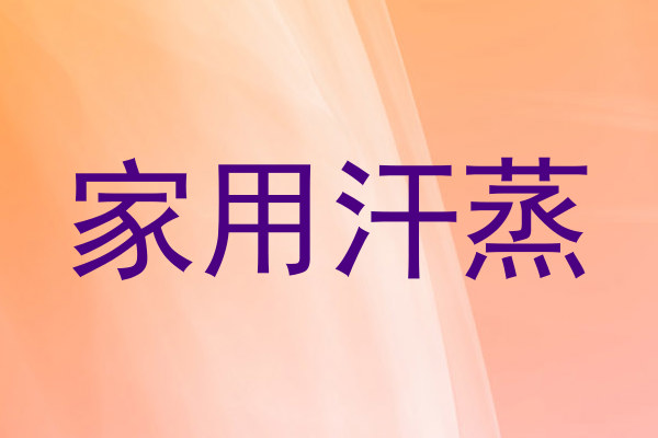 家用汗蒸