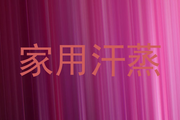 家用汗蒸