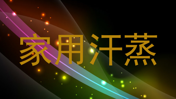 家用汗蒸