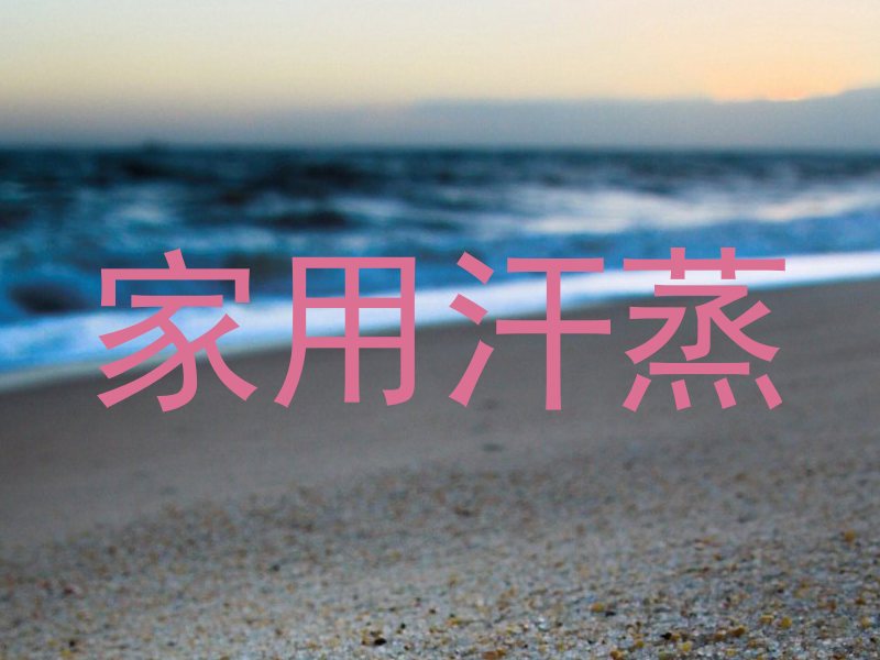 家用汗蒸