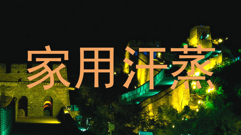 家用汗蒸