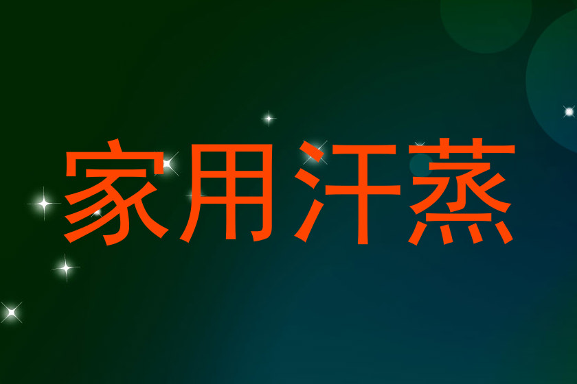 家用汗蒸