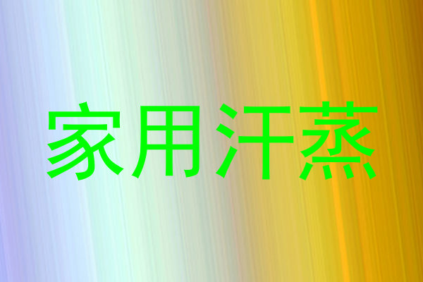 家用汗蒸