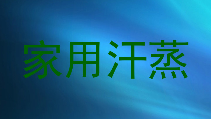 家用汗蒸