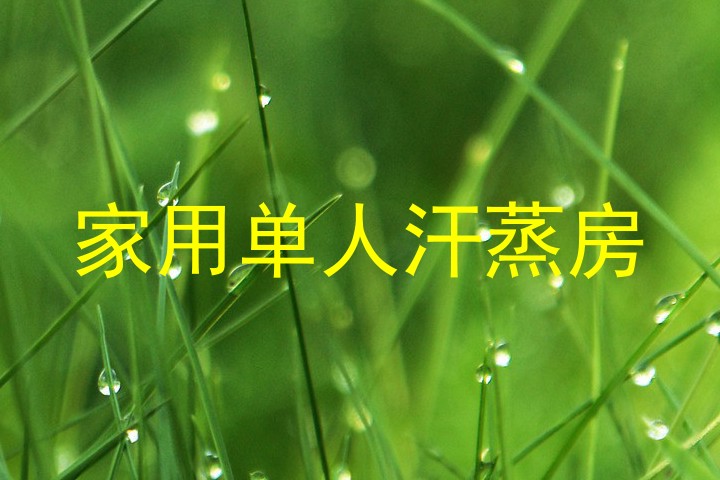 家用单人汗蒸房