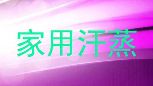 家用汗蒸