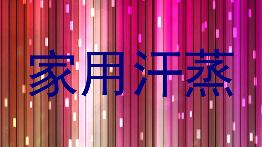 家用汗蒸