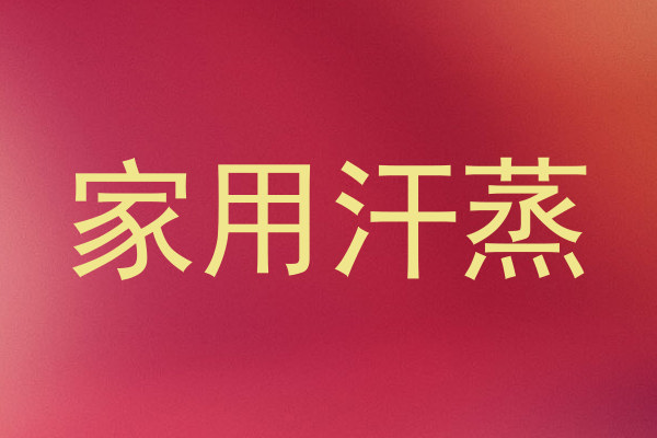 家用汗蒸