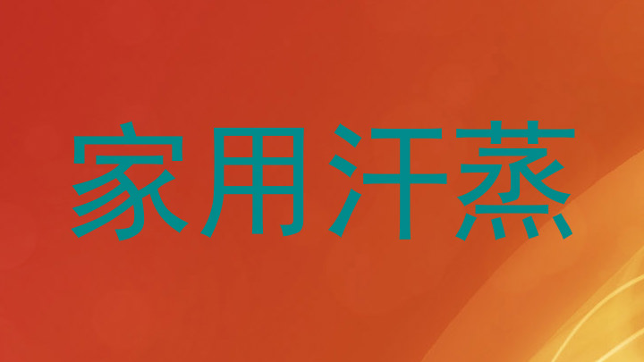 家用汗蒸