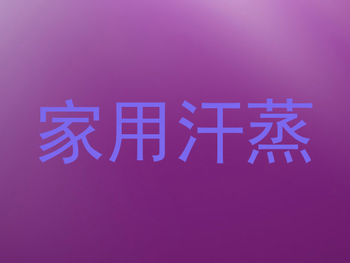 家用汗蒸
