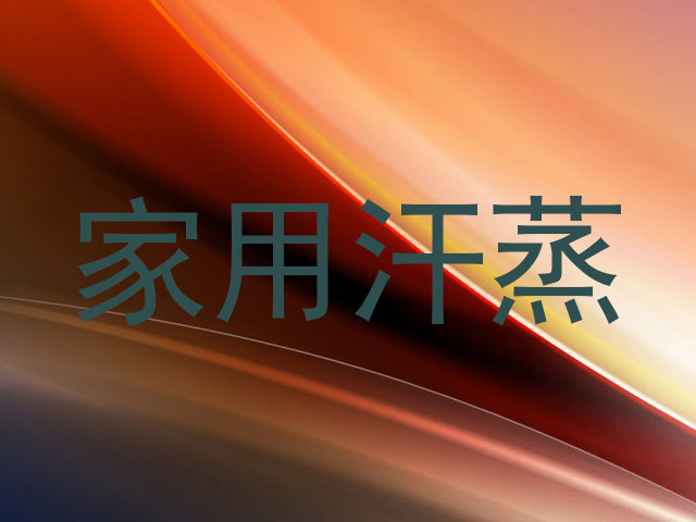 家用汗蒸