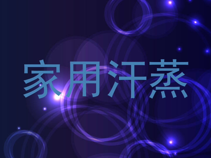 家用汗蒸