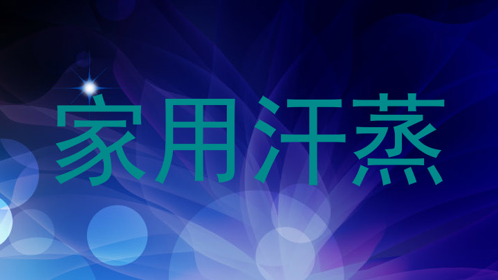 家用汗蒸