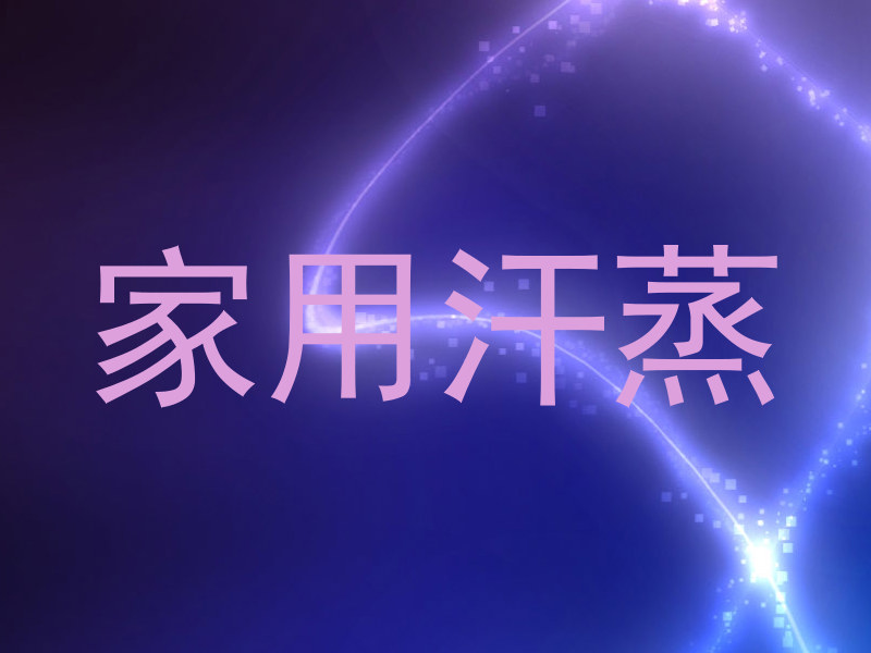 家用汗蒸