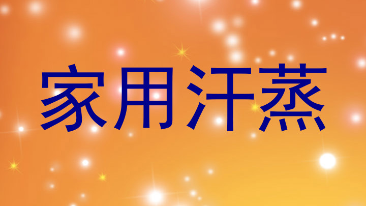 家用汗蒸