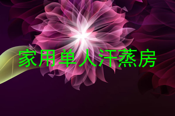 家用单人汗蒸房