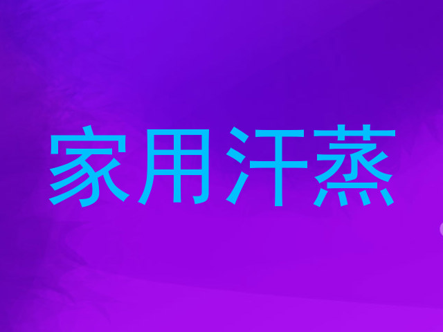 家用汗蒸