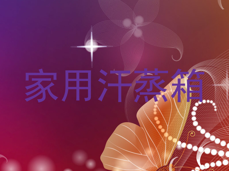 家用汗蒸箱