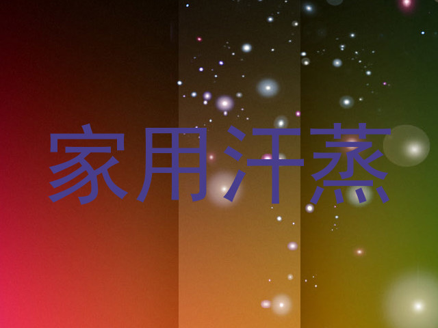 家用汗蒸