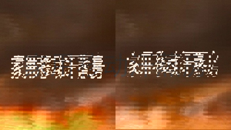 家用移动汗蒸房