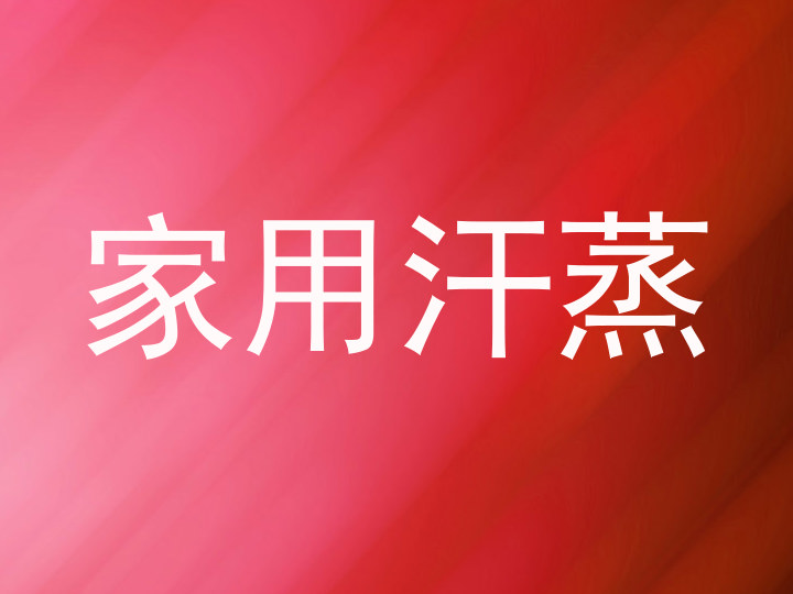 家用汗蒸