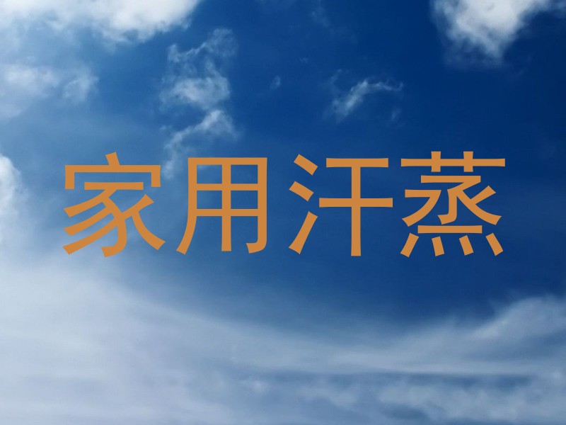 家用汗蒸