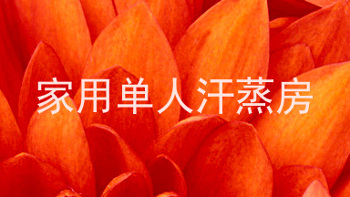 家用单人汗蒸房