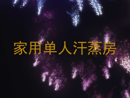 家用单人汗蒸房