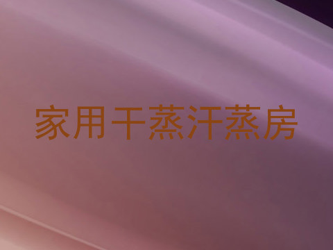 家用干蒸汗蒸房