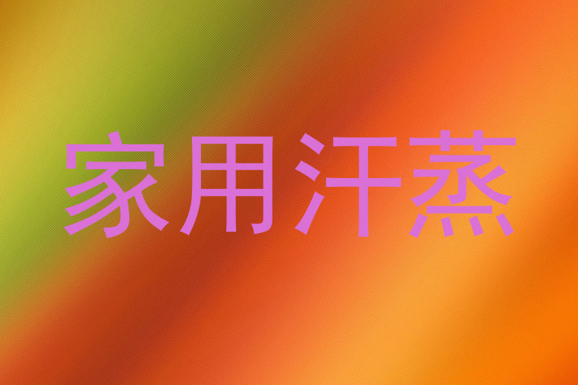 家用汗蒸