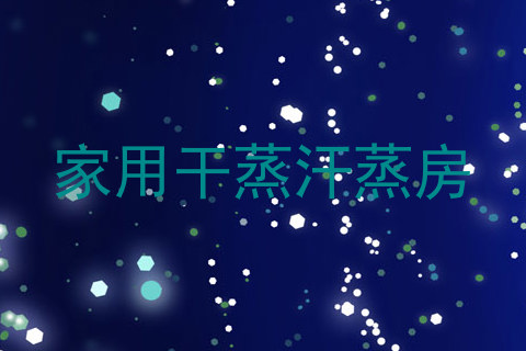 家用干蒸汗蒸房