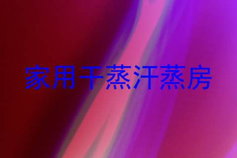 家用干蒸汗蒸房
